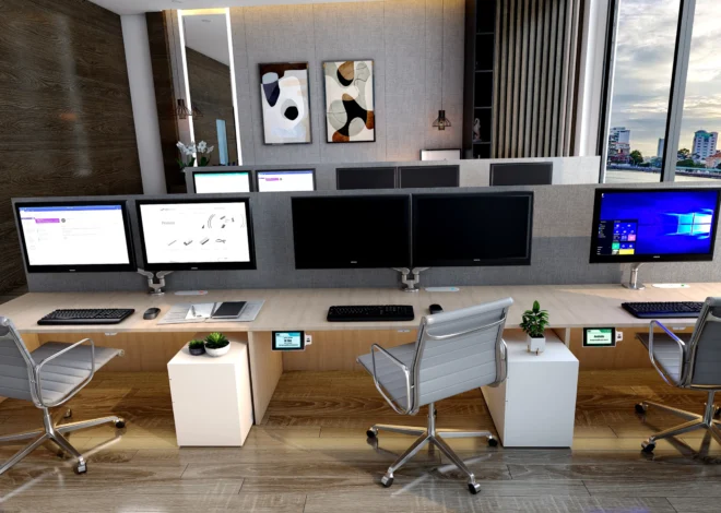 Smart Desk Display Features That Make Modern Workstations More Functional