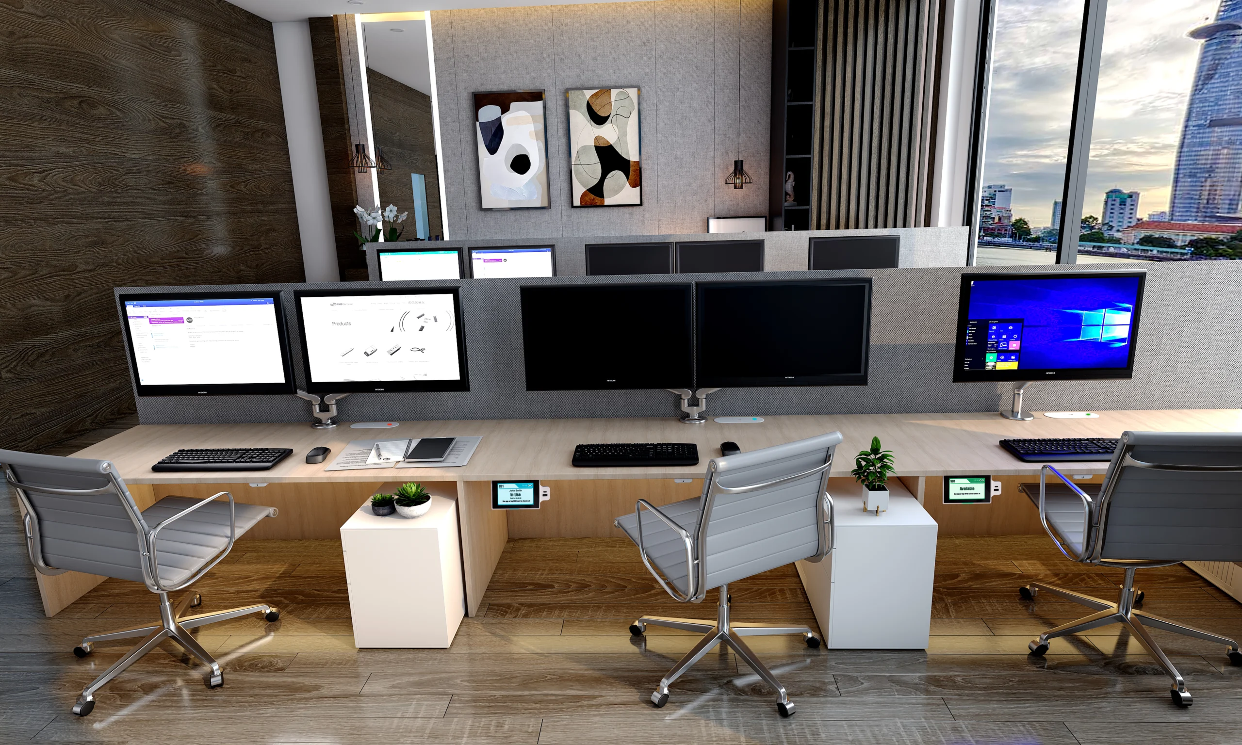 Smart Desk Display Features That Make Modern Workstations More Functional